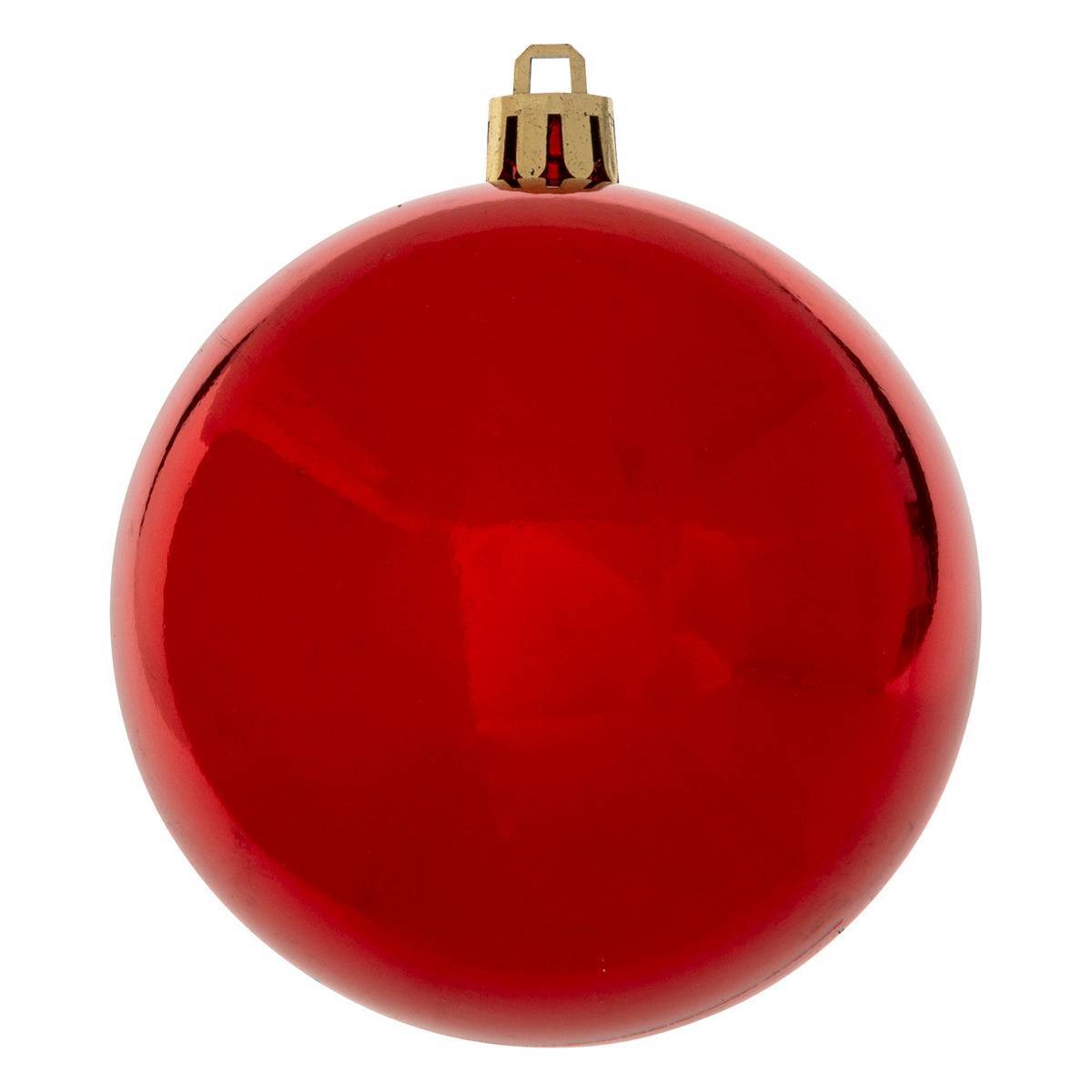Fééric Lights & Christmas - Boules de Noël "Colorama de Noël" lot de 60 en plastique recyclé rouge - Feeric Lights & Christmas - Imagen 3