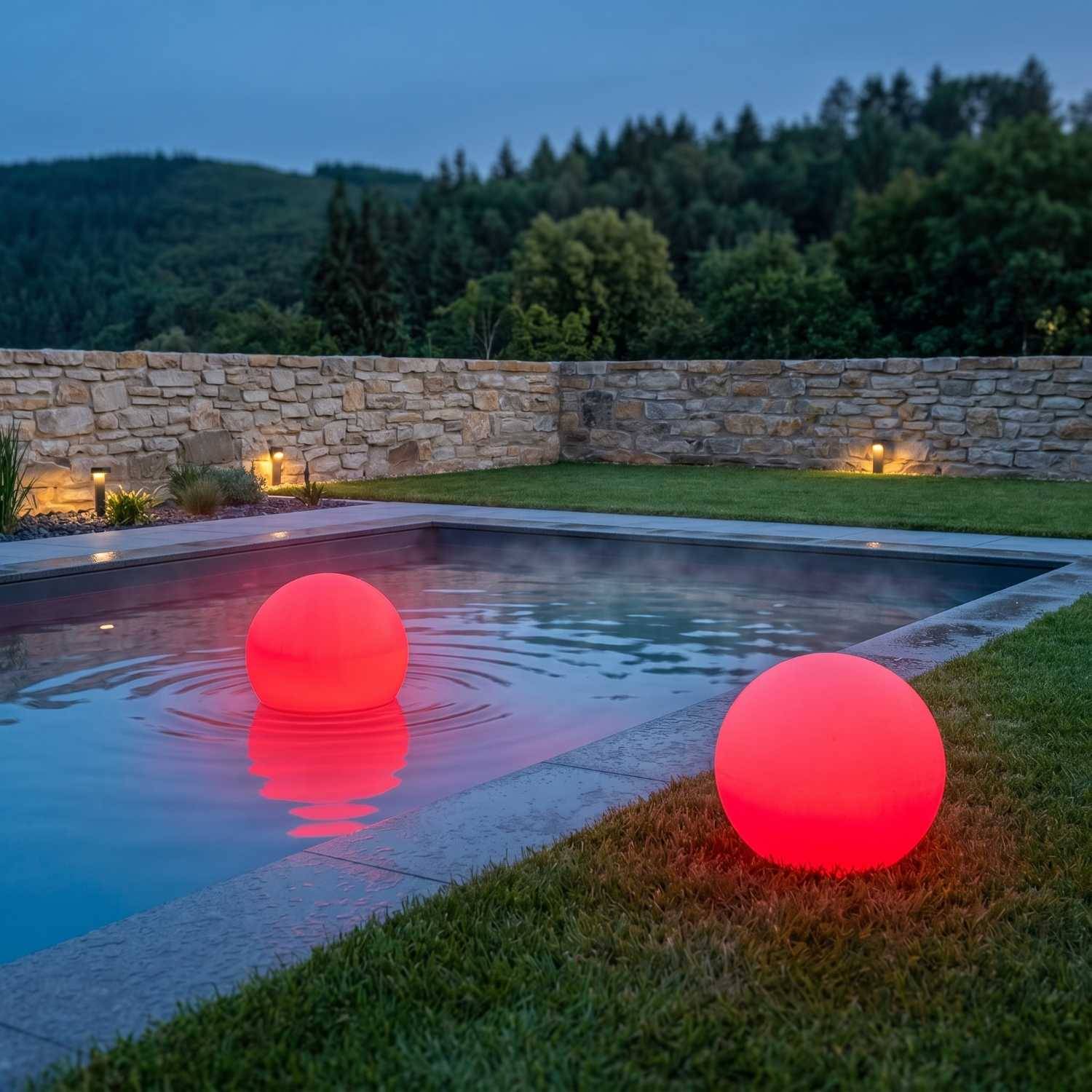 Lumisky - 2 Boules lumineuses solaires SOLSTY D30cm - Imagen 4