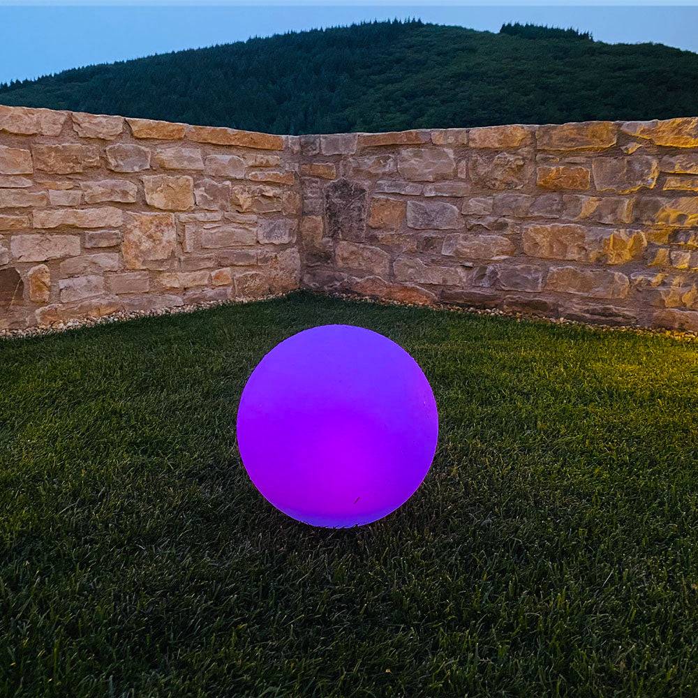Lumisky - 2 Boules lumineuses solaires SOLSTY D30cm - Imagen 5
