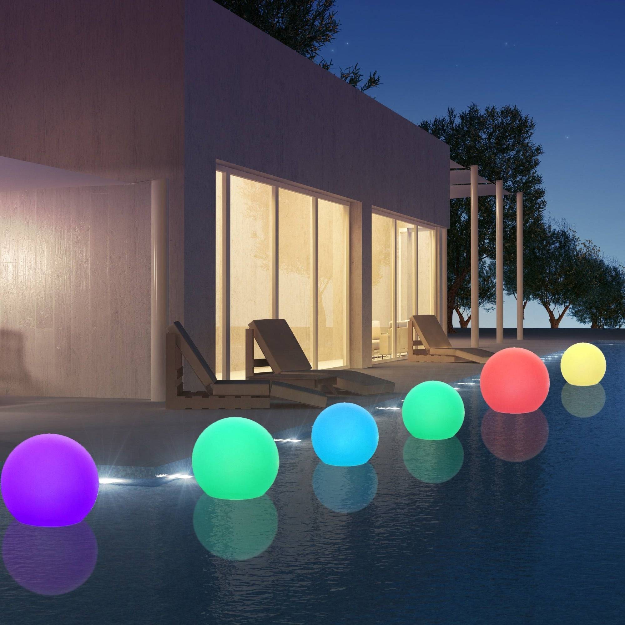 Lumisky - 2 Boules lumineuses solaires SOLSTY D30cm - Imagen 8