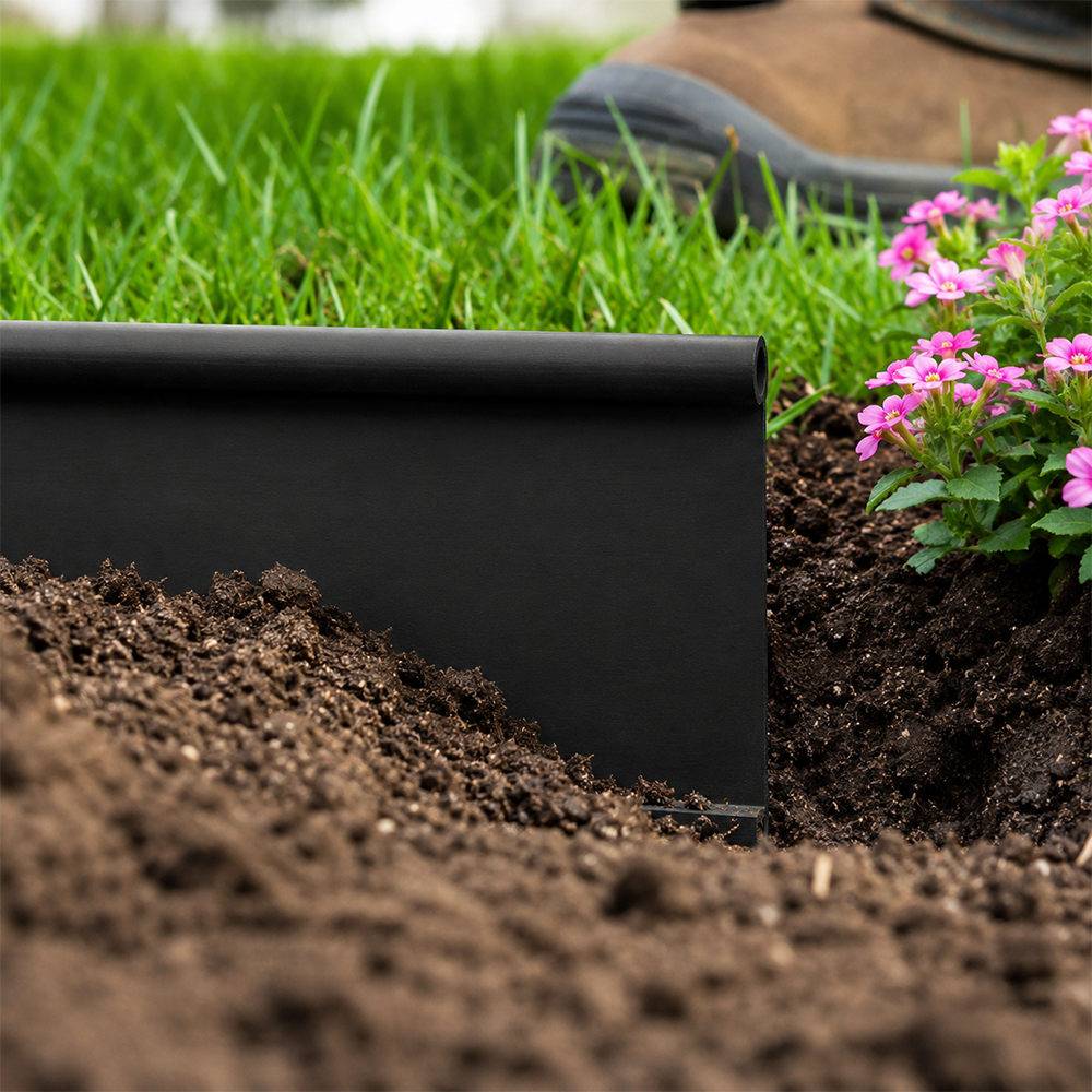Gt Garden - Bordure de jardin noire - 12,5 cm x 18 mètres - GT GARDEN - Imagen 2