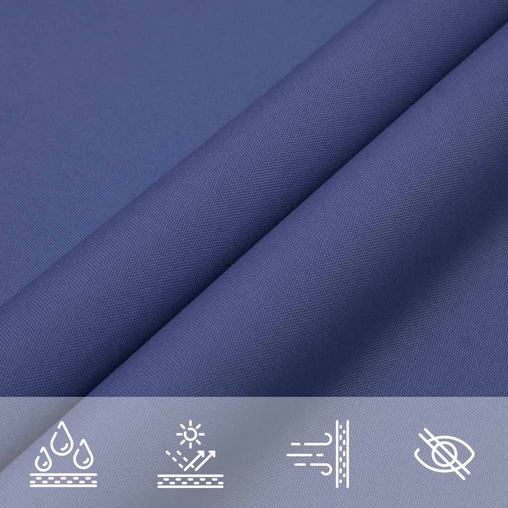 Voile d'ombrage tissu Oxford bleu 300 x 200 cm - PANGIVO - Image 5