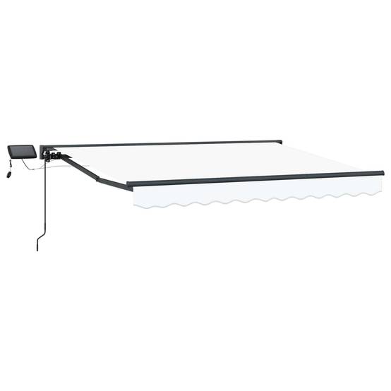 Store manuel avec LEDs Blanc 2,5 x 2 m - PANGIVO - Image 1