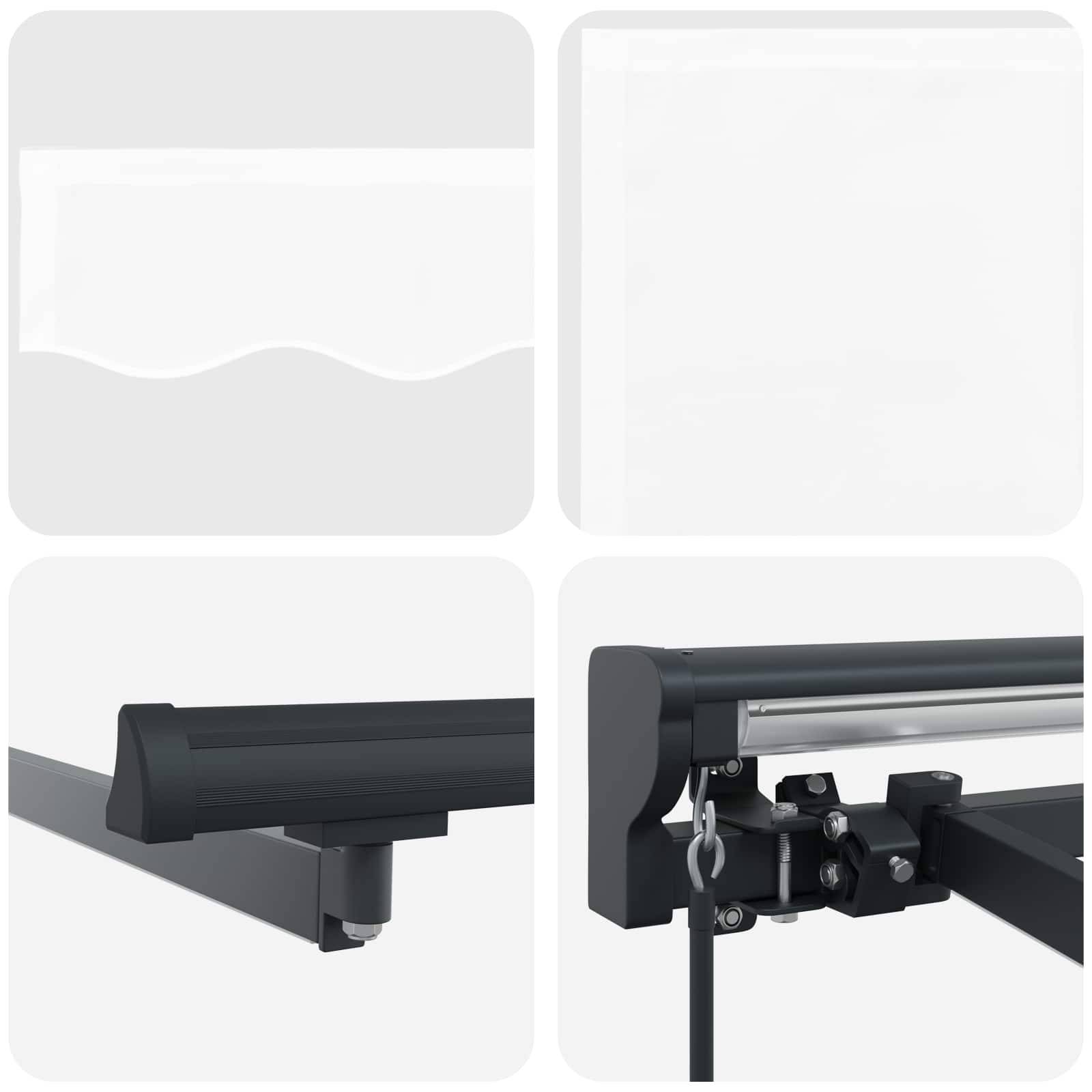 Store manuel avec LEDs Blanc 2,5 x 2 m - PANGIVO - Image 7