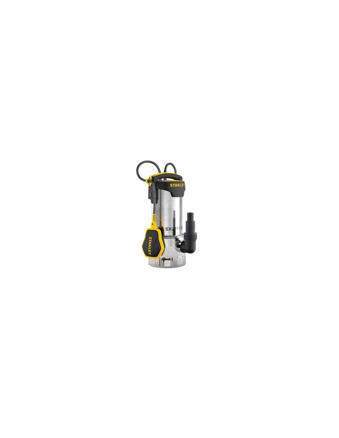 stanley - Stanley - Submersible Pump - Stainless Steel - Dirty Water - 1100 W - Image 1