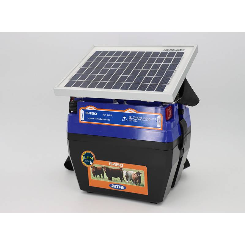 Lem Select - Électrificateur avec panneau solaire pour clôture électrique 5W 12V - Imagen 1