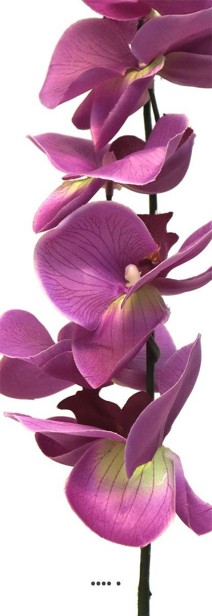 Artificielles - Tige d&rsquo;orchidée phalaenopsis artificielle, H 78 cm Pourpre - BEST - couleur: Pourpre - Imagen 3