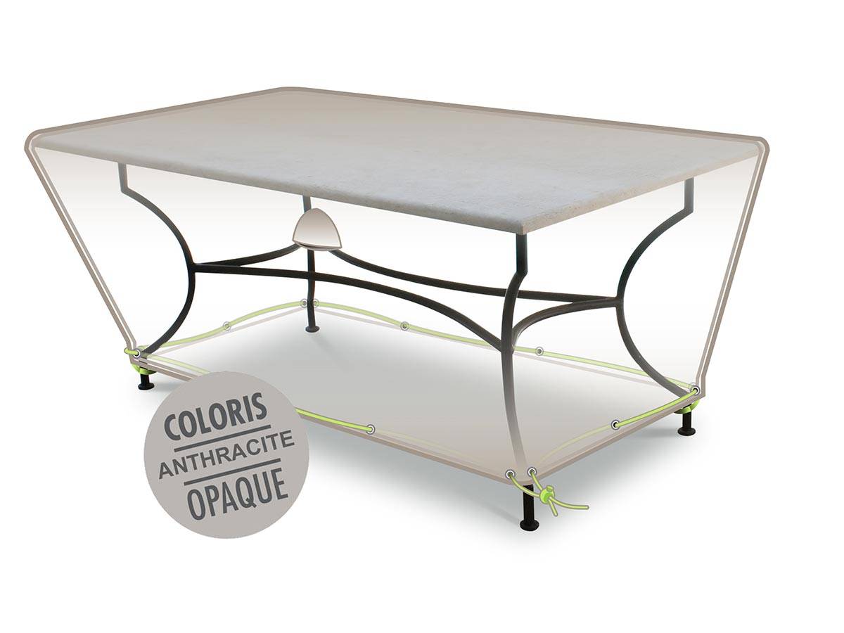 Housse de protection Cover Air pour table rectangulaire 8-10 personnes - 260 x 100 x 50 cm - Jardiline - Imagen 1