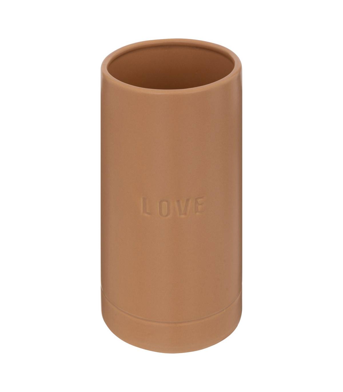 Vase en Céramique émaillée Ambre D 10 x H 20 cm - Imagen 1