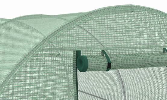 Serre tunnel de jardin - 6 M² avec bâche renforcée - TERRE JARDIN - Image 7