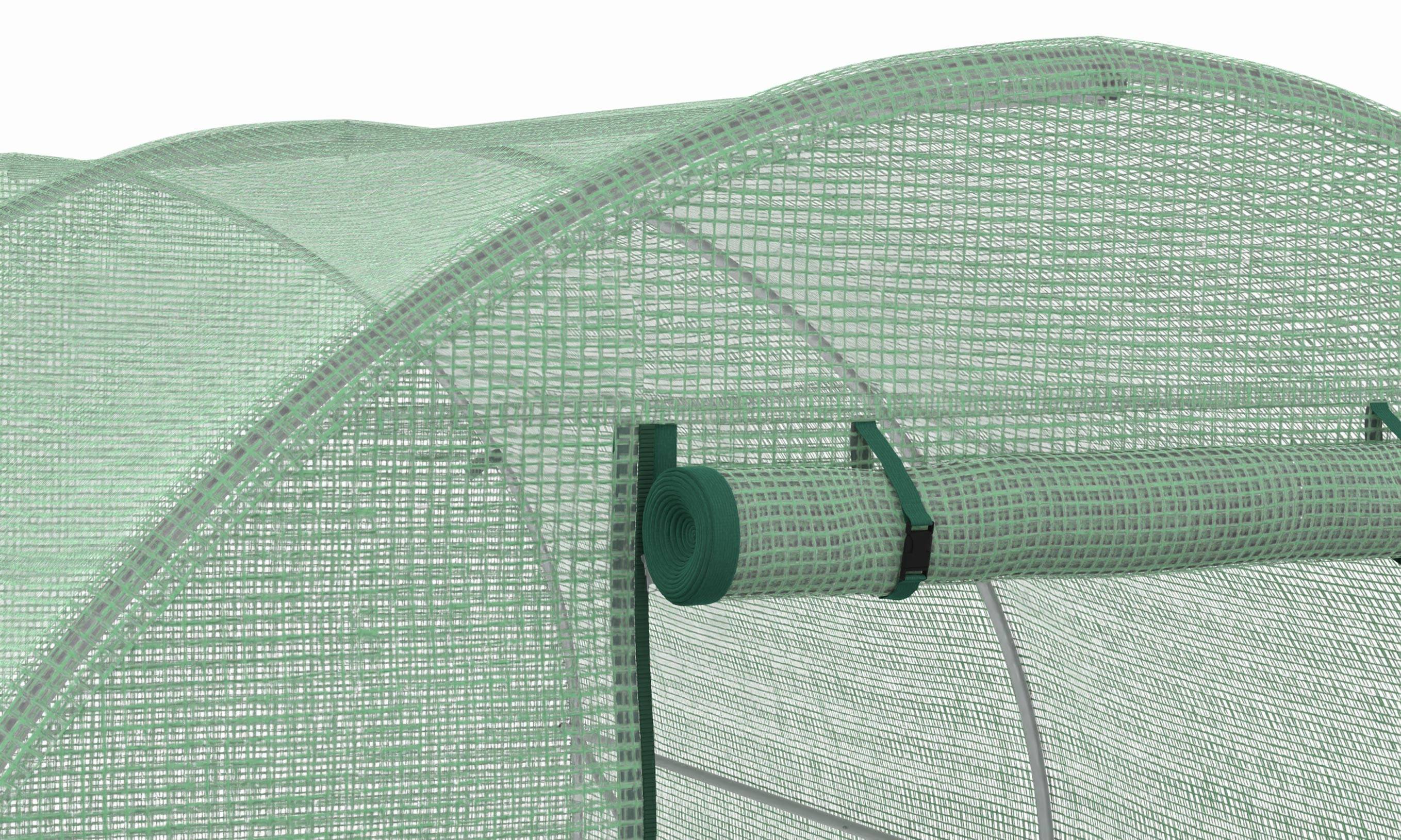 Serre tunnel de jardin - 6 M² avec bâche renforcée - TERRE JARDIN - Image 7