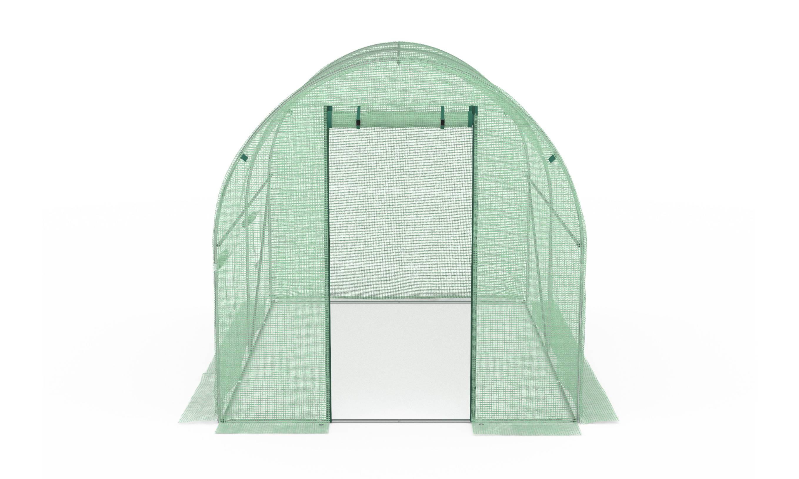 Serre tunnel de jardin - 6 M² avec bâche renforcée - TERRE JARDIN - Image 5