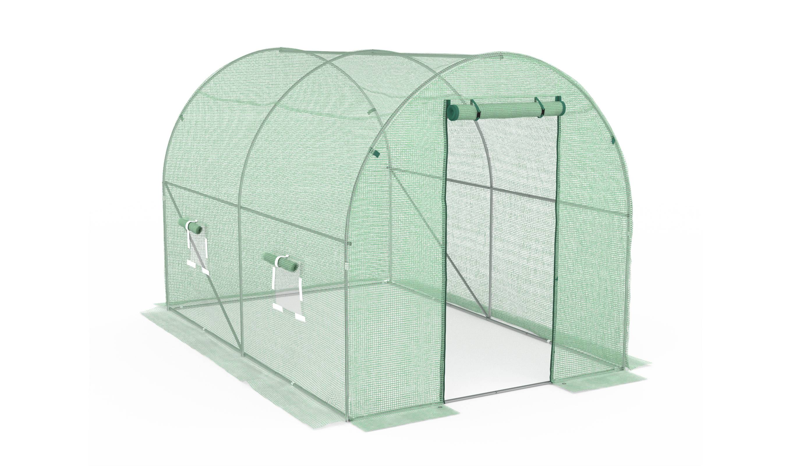 Serre tunnel de jardin - 6 M² avec bâche renforcée - TERRE JARDIN - Image 1