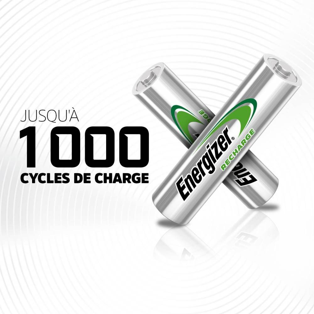 Energizer - Lot de 4 piles rechargeable aaa Power plus, 700 mAh, ENERGIZER - Image 5