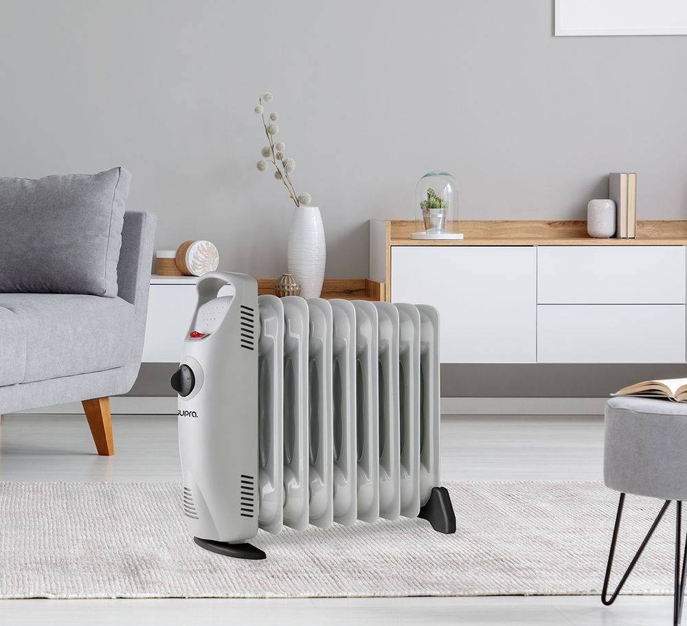 Supra - Radiateur bain d'huile 1000w blanc OLIABLANC1000 Supra - Image 2
