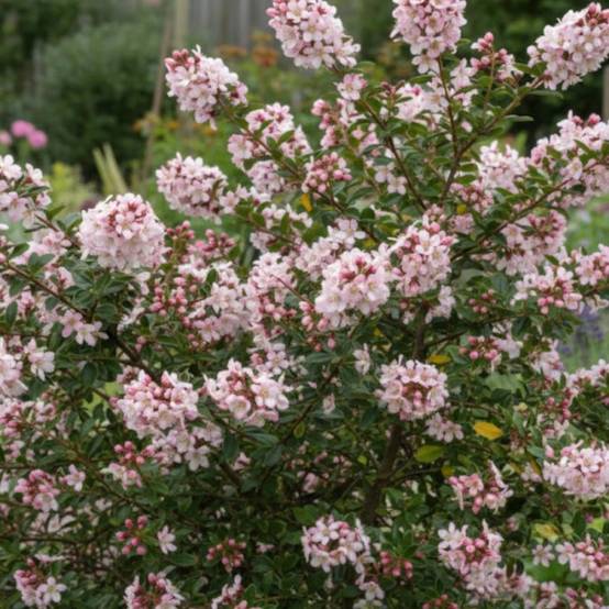 Escallonia Apple Blossom à fleurs Rose/ - feuillage Persistant - Pot de 3 L - 40/50 cm - Image 4
