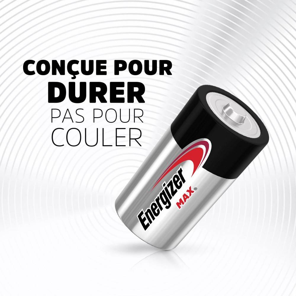 Energizer - Lot de 2 piles alcaline lr14 c Max, 1.5 V, ENERGIZER - Image 3