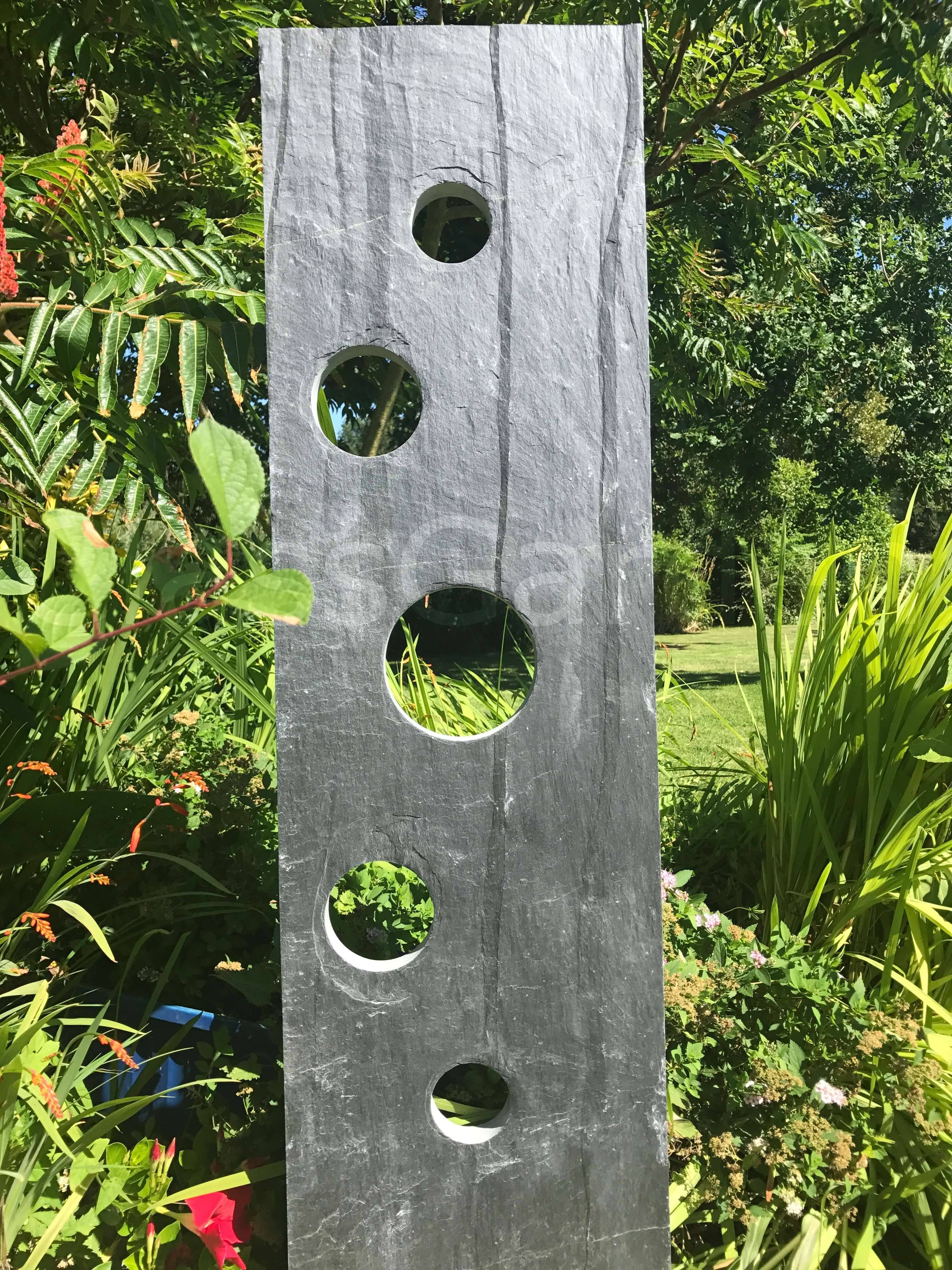 TOTEM ARDOISE 120 cm - BULLES - Image 5