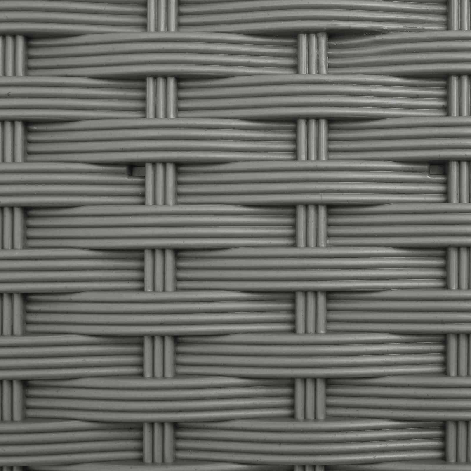 Vidaxl - Lit Élevé avec Treillis et Toit Gris clair 122,5 x 40 x 133 cm vidaXL 3423028 - Image 9