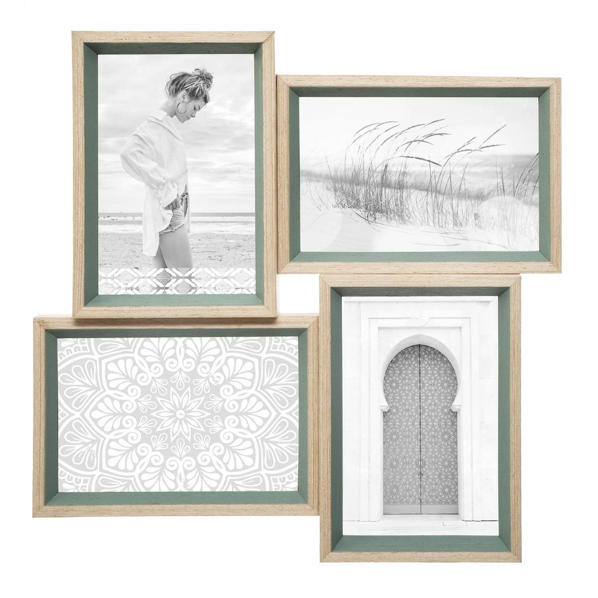 Atmosphera - Pêle-mêle "Moly" bois 4 photos - Atmosphera Créateur d'intérieur - Imagen 4
