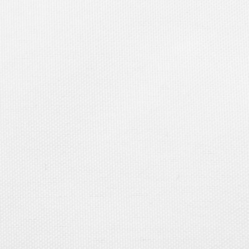 Helloshop26 - Voile toile d'ombrage parasol tissu oxford rectangulaire 2,5 x 4 m blanc - Imagen 3