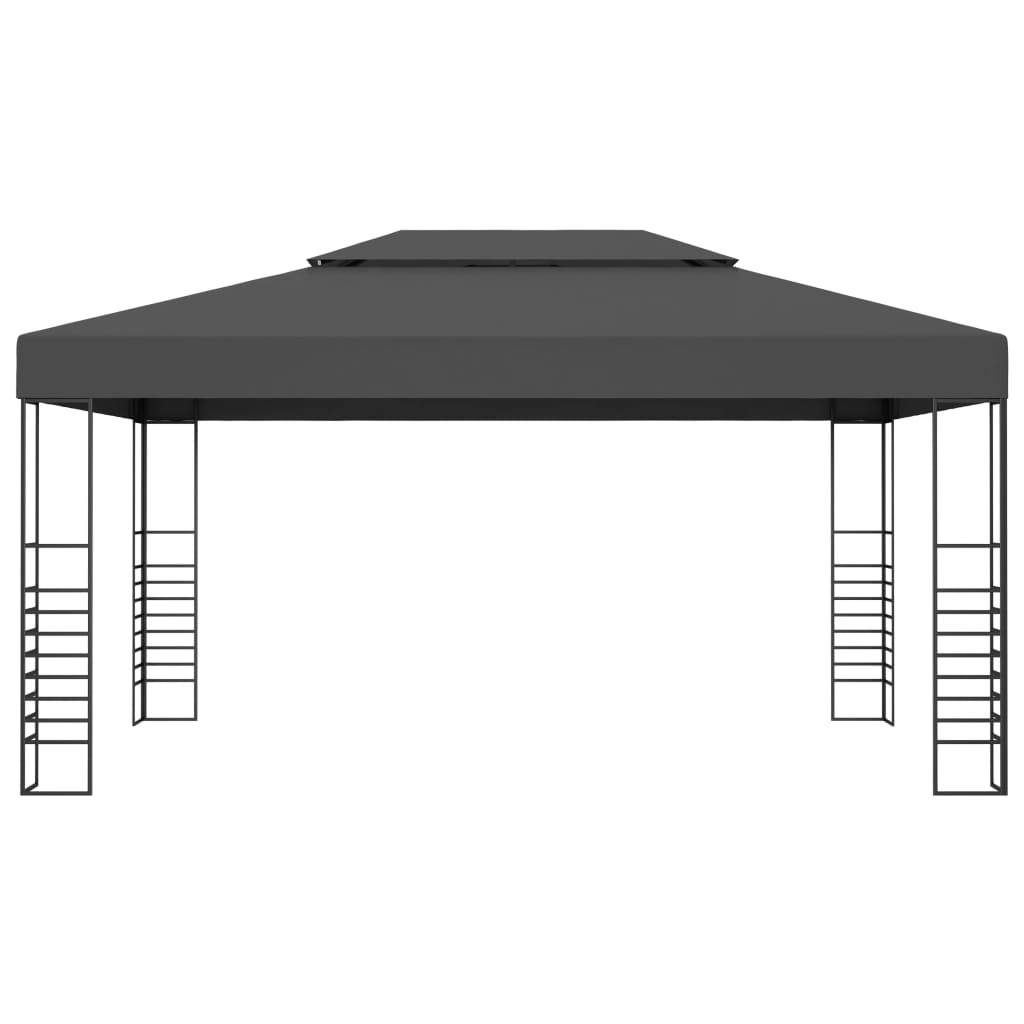 Tonnelle Aluminium Anthracite avec LED 3 x 4 x 2.7 m - PANGIVO - Image 4