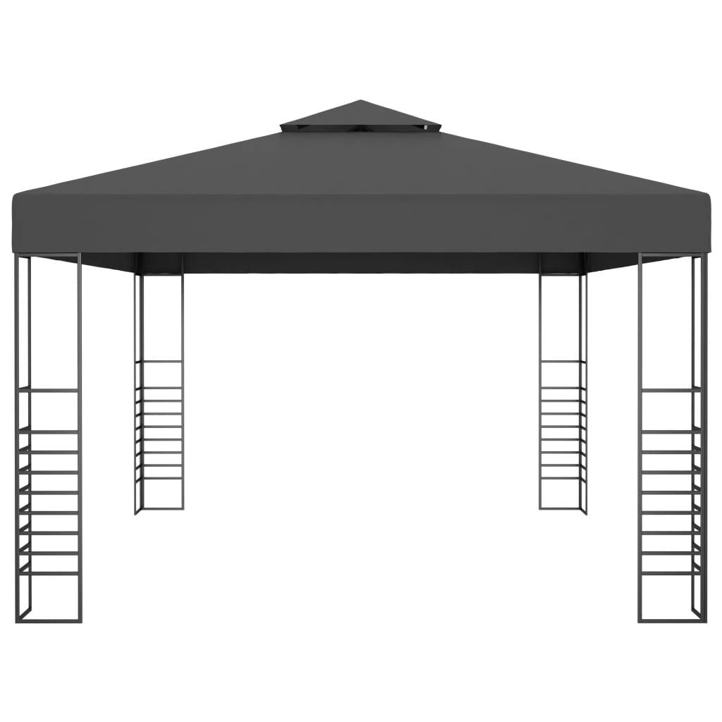 Tonnelle Aluminium Anthracite avec LED 3 x 4 x 2.7 m - PANGIVO - Image 5