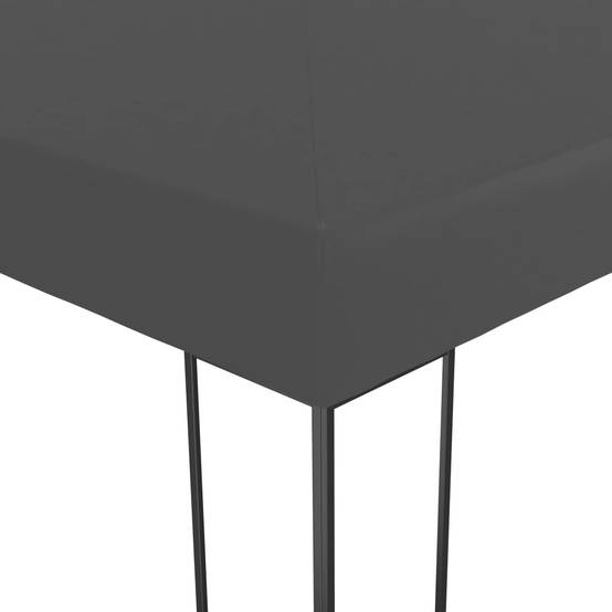 Tonnelle Aluminium Anthracite avec LED 3 x 4 x 2.7 m - PANGIVO - Image 6