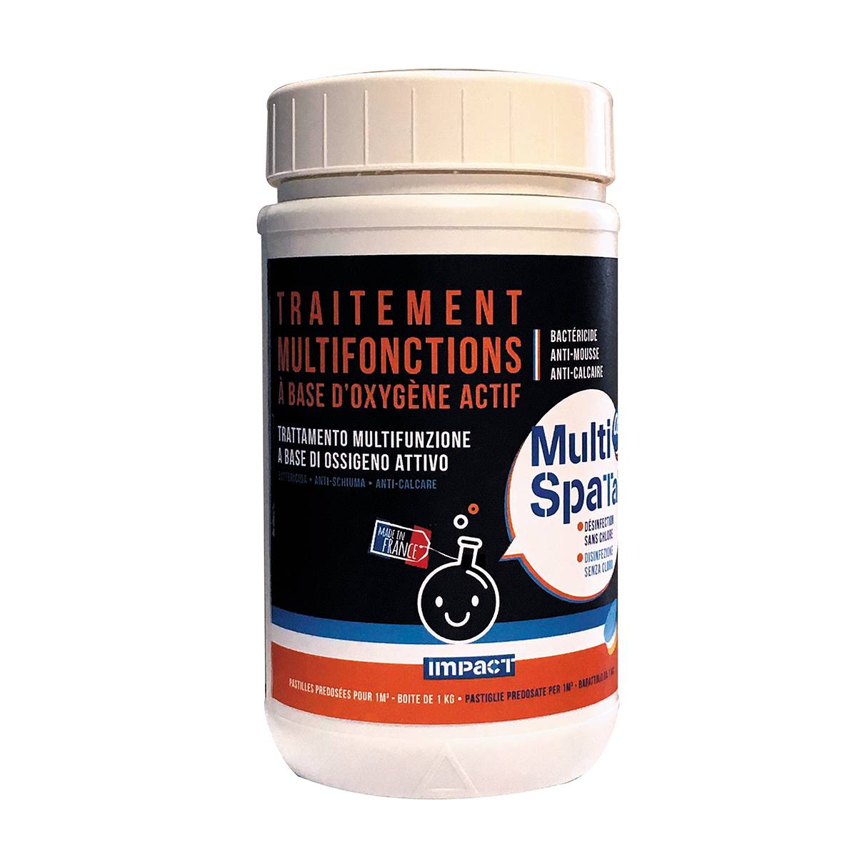Traitement multifonction oxygène actif MSSH800 Impact
