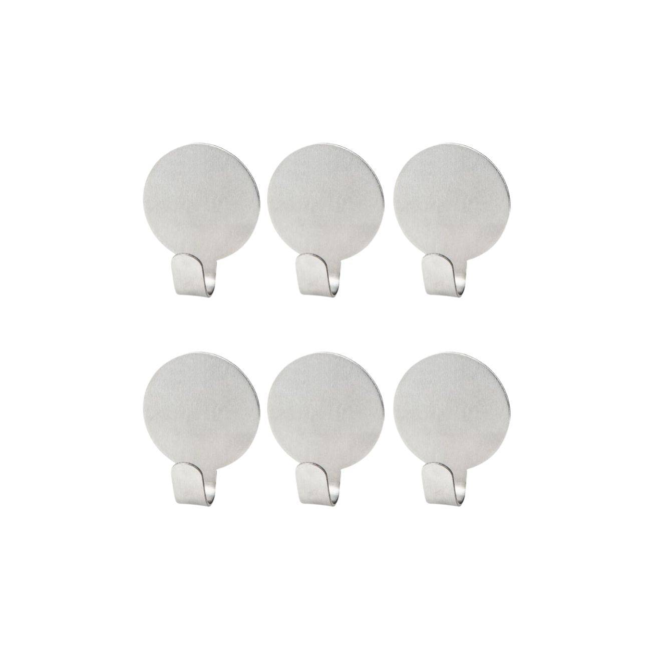 Lot de 6 crochets adhésifs muraux Fackelmann Tecno - Image 1