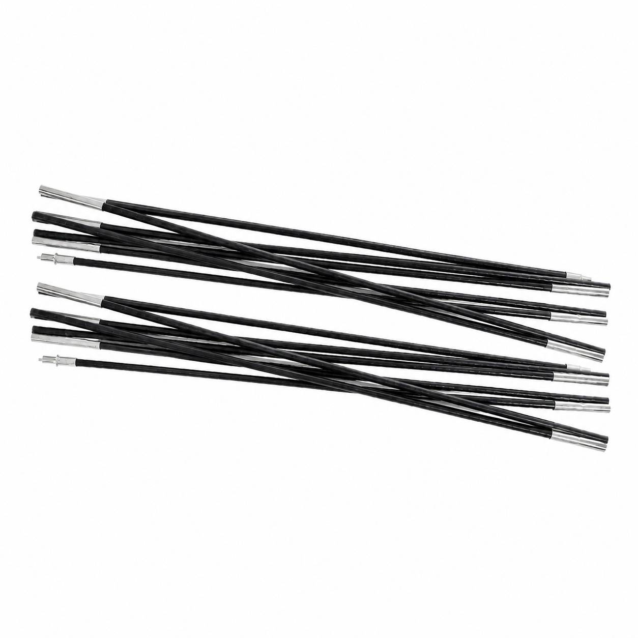 Mât de Tente Fibre de Verre Pliable Léger pour Abri Extérieur - Image 1