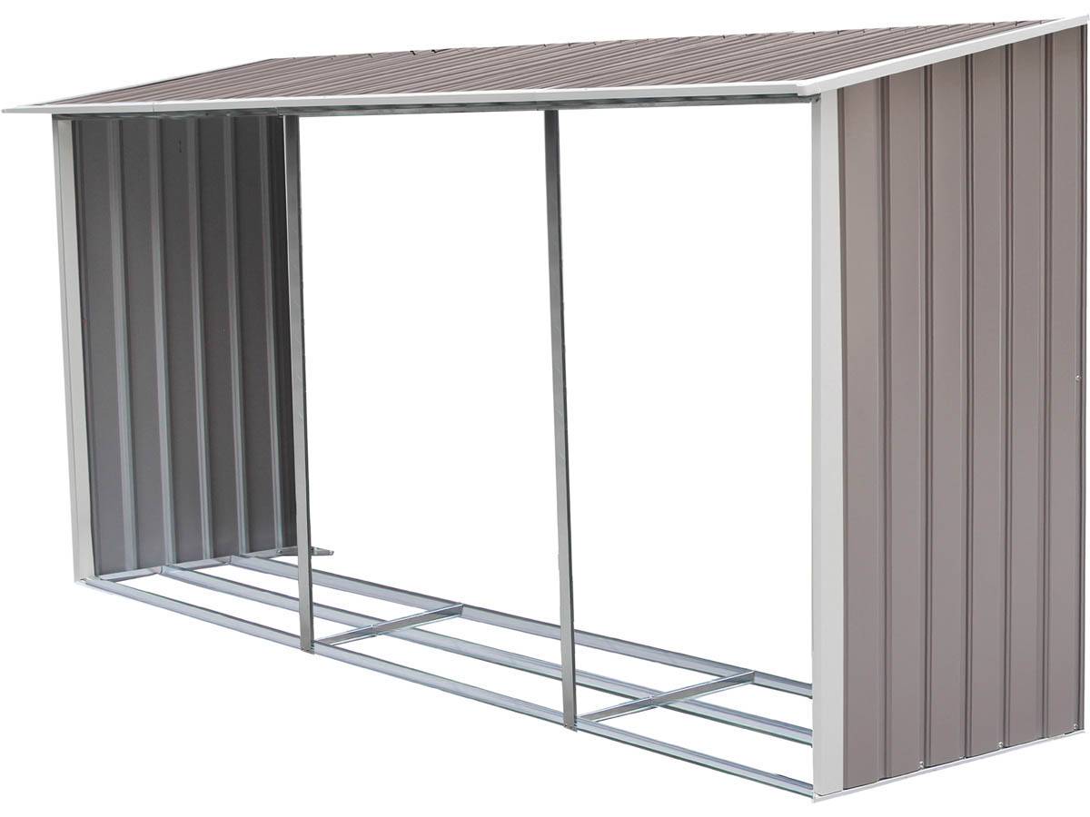 Option Abri Bûches Pour Abri De Jardin "dallas" 15.16 M² -habitat Et Jardin