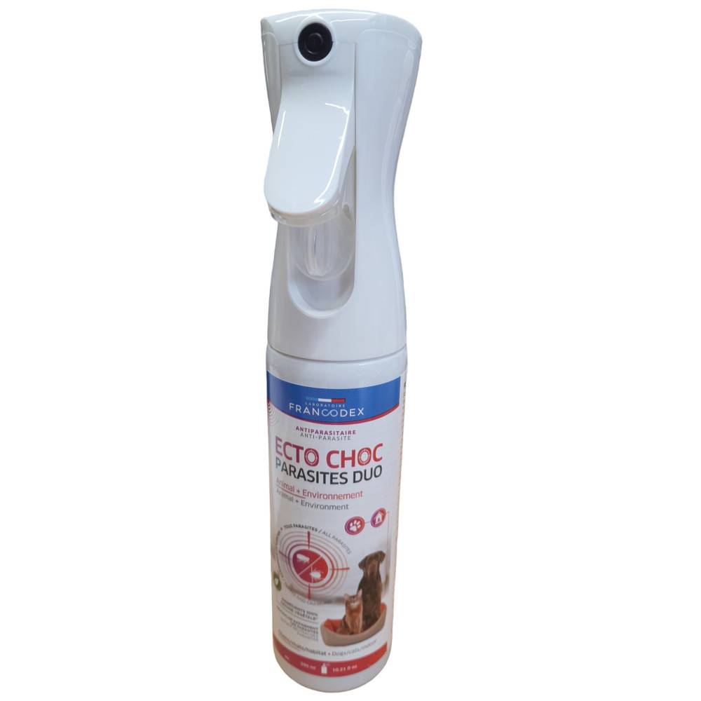 Francodex - Ecto Choc antiparasitaires duo 290 ml pour chiens, chats et habitat - Imagen 4