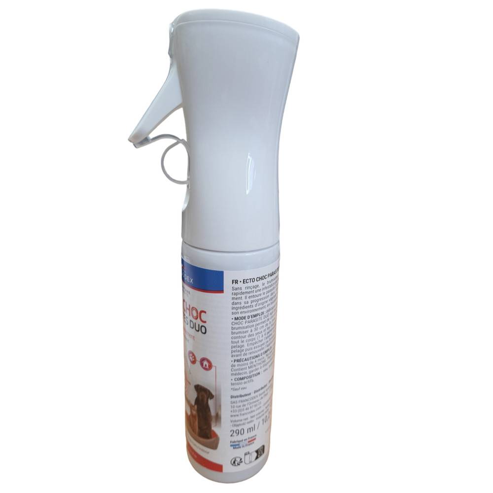 Francodex - Ecto Choc antiparasitaires duo 290 ml pour chiens, chats et habitat - Imagen 3