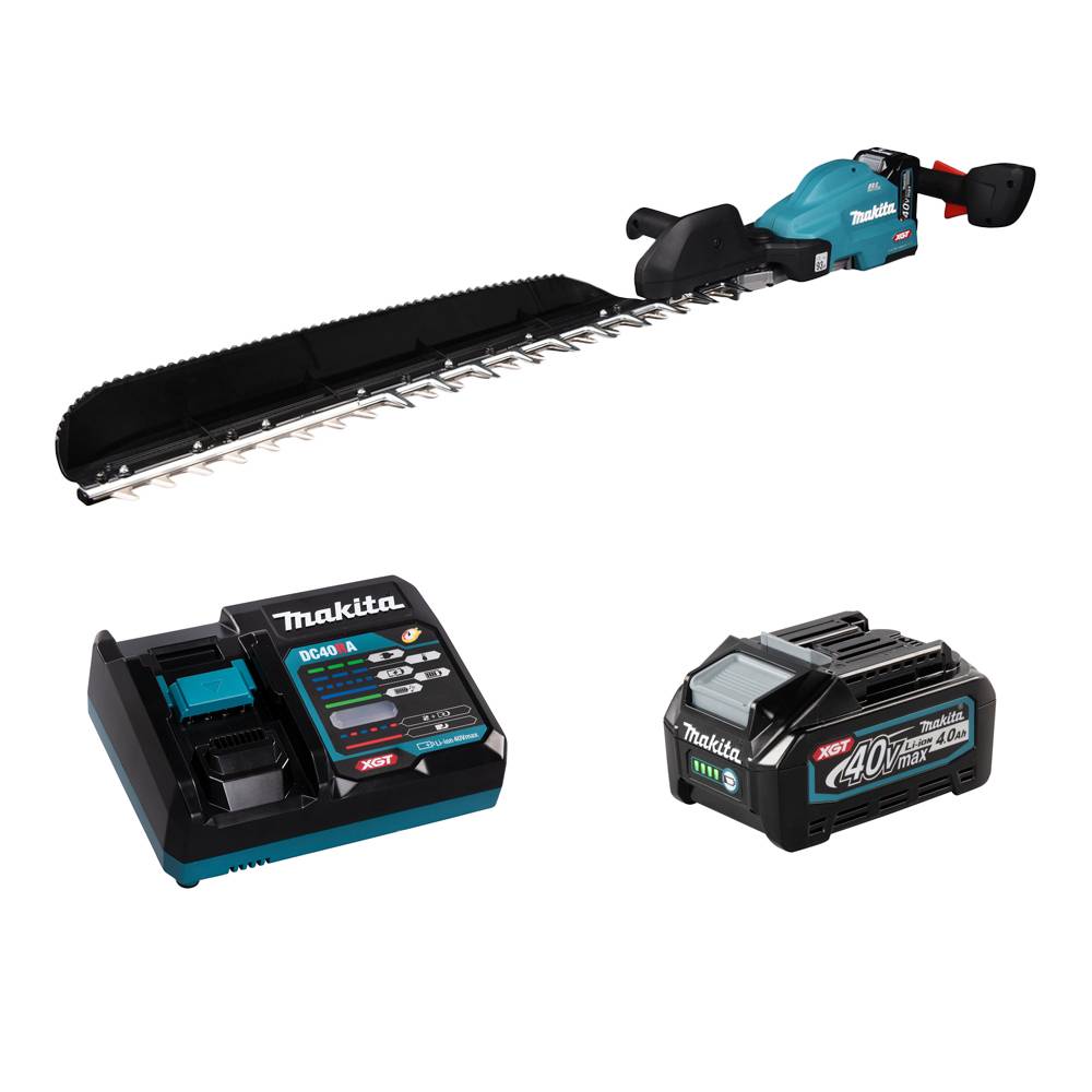 Taille-haie 75 cm 40V max XGT - MAKITA - 1 batterie 40V 4.0Ah - chargeur - UH014GM101 - Image 1