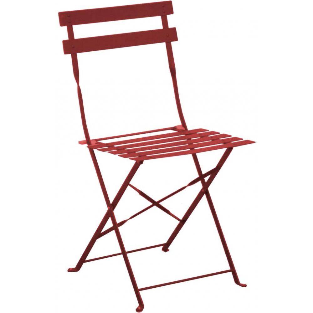 Alize - Chaises pliantes en acier Cuba (Lot de 2) - Imagen 3