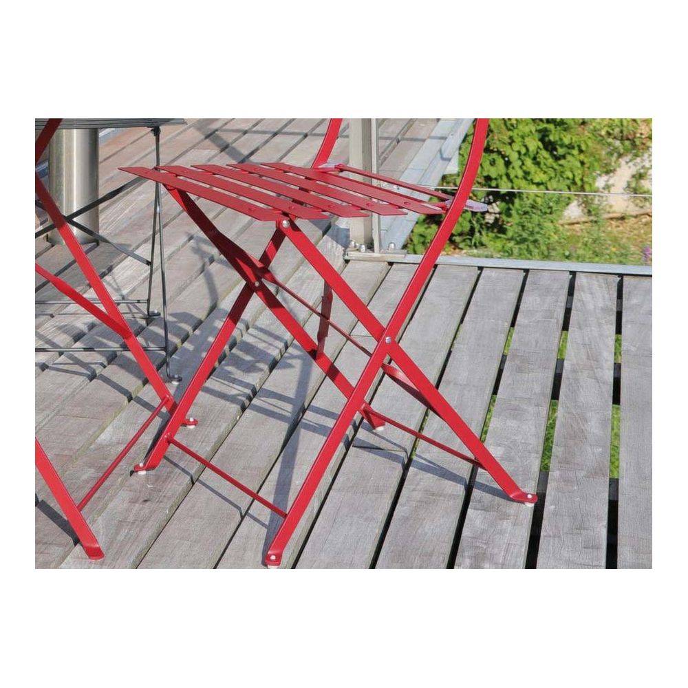 Alize - Chaises pliantes en acier Cuba (Lot de 2) - Imagen 4