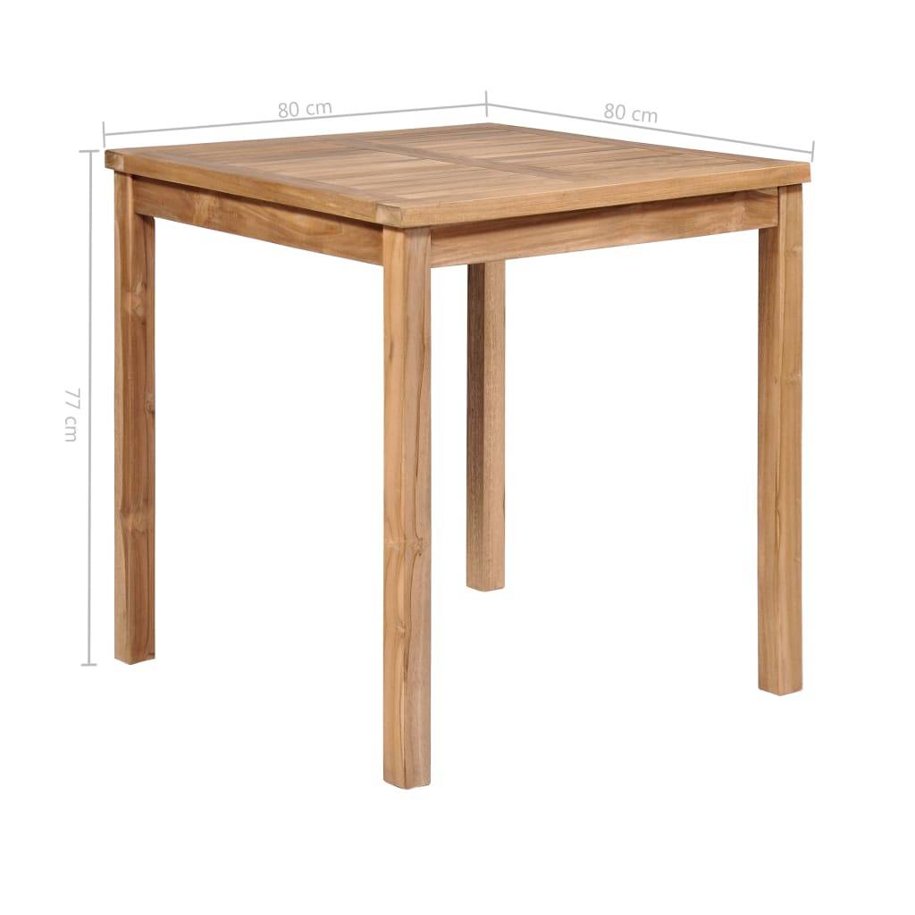 Table bois composite Yvlen Naturel - P87209N - Image 5