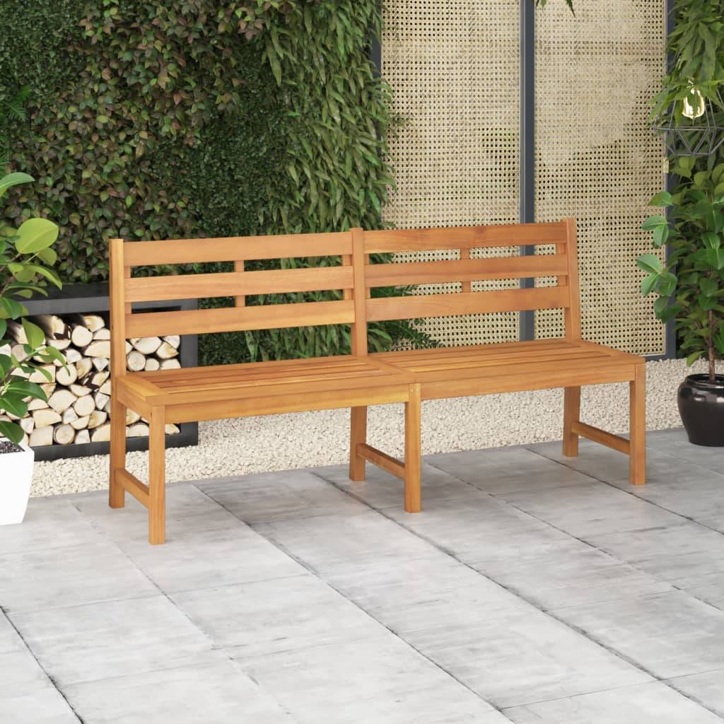 Maison Chic - Banc de jardin - Banc d'extérieur - Banquette 180 cm bois de teck solide-JU13933 - Imagen 2