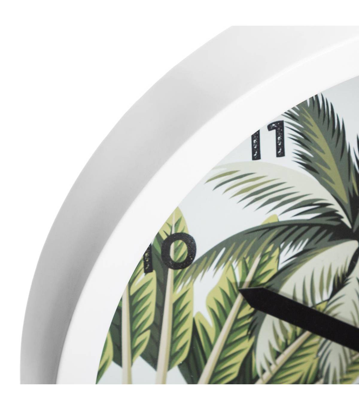 Pendule murale design Tropique  D 22 cm - Imagen 2