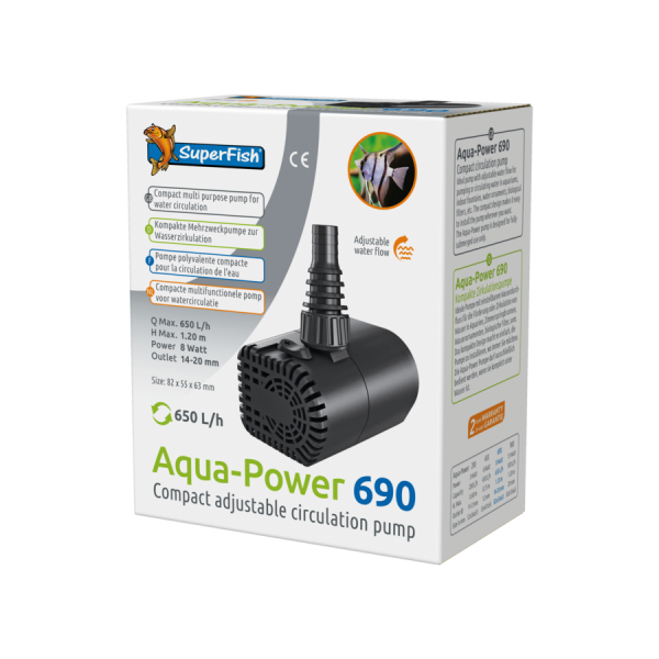 Superfish - Powerhead SuperFish AquaPower 690 9 x 8 x 12 cm - SUPERFISH