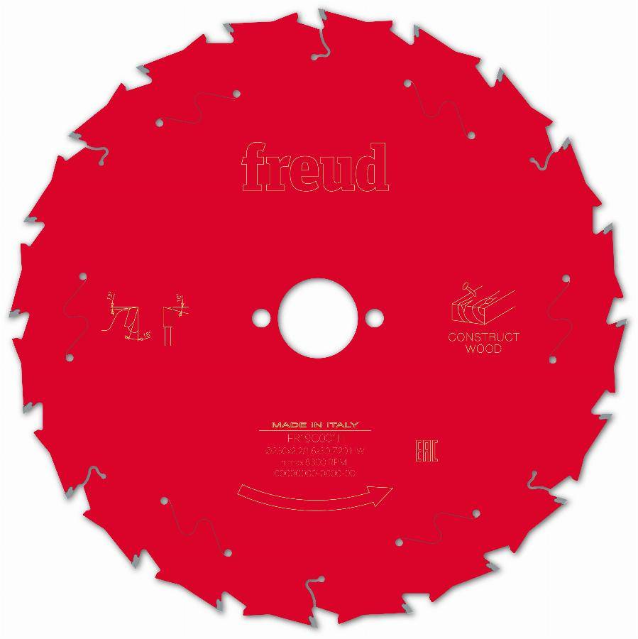 Lame pour scie circulaire portative FREUD - Ø230 2,2/1,6 AL30 Z20 BA 18° - F03FS09795 -FR19C001H - Imagen 2