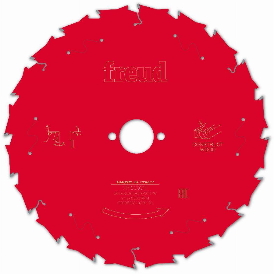 Lame pour scie circulaire portative FREUD - Ø230 2,2/1,6 AL30 Z20 BA 18° - F03FS09795 -FR19C001H - Imagen 1