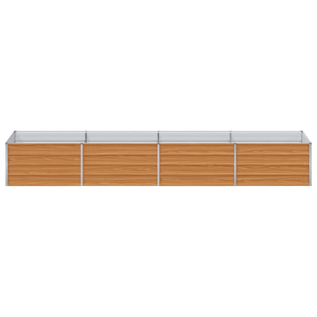 Prolenta Premium - Jardinière acier marron 320 x 80 x 45 cm - Prolenta premium p357.2 - Image 5