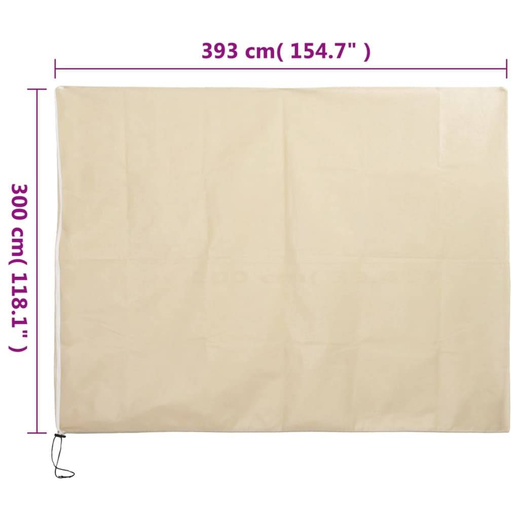 Vidaxl - Housse de protection pour plantes avec fermeture éclair 70 g/m² vidaXL 364881 - Image 3