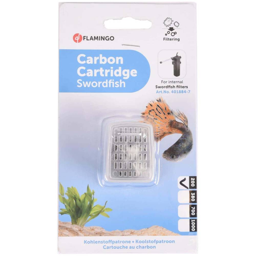 Charbon pour filtre Swordfish 200 pour aquarium - Imagen 2