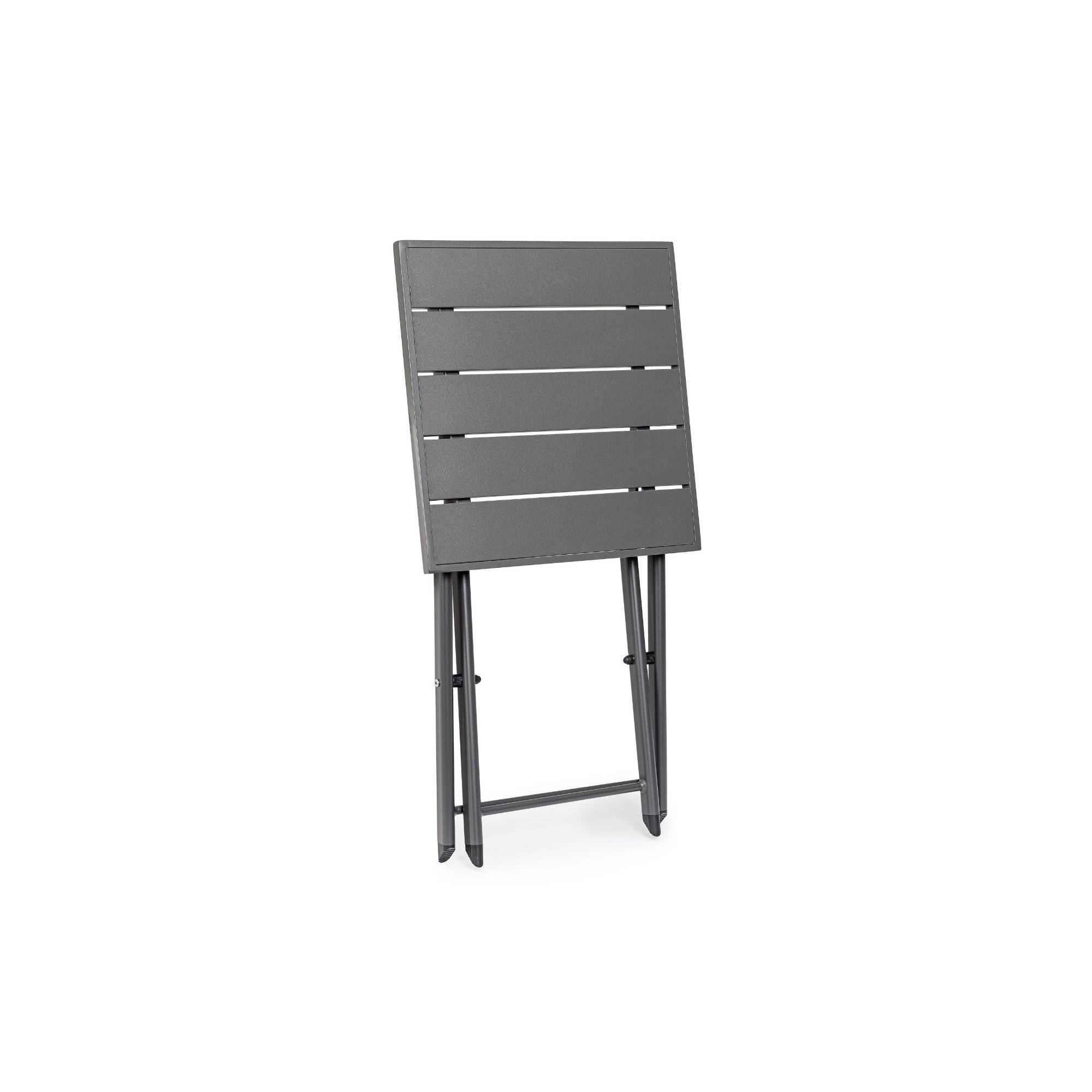 Autre - Table basse pliante de jardin en aluminium L44 - CABOURG - Imagen 5