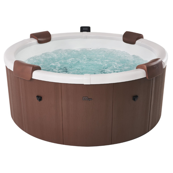 Spa 6 places semi rigide ROVA mSpa – spa extérieur jardin – bulles massantes – 180x180 cm - Image 2
