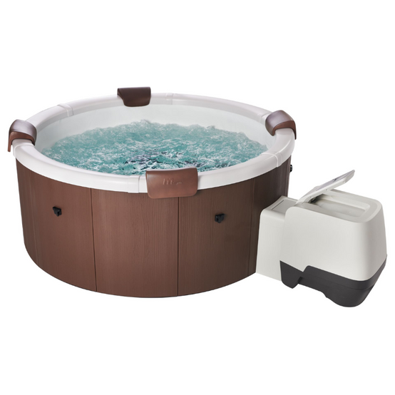 Spa 6 places semi rigide ROVA mSpa – spa extérieur jardin – bulles massantes – 180x180 cm - Image 3