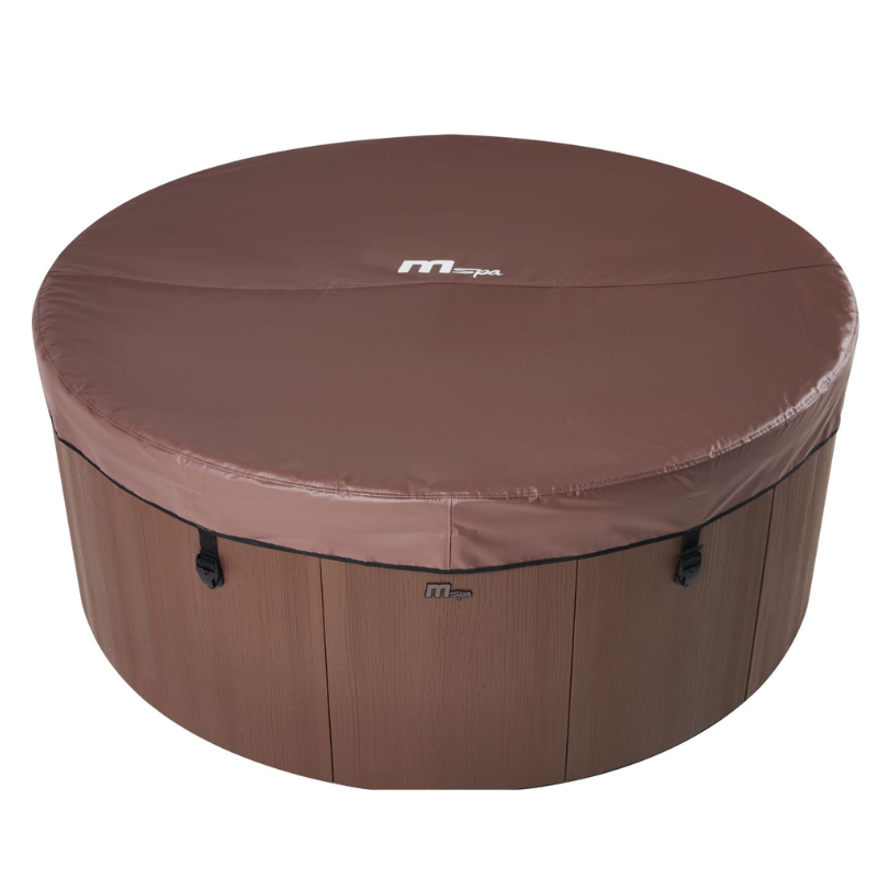 Spa 6 places semi rigide ROVA mSpa – spa extérieur jardin – bulles massantes – 180x180 cm - Image 5
